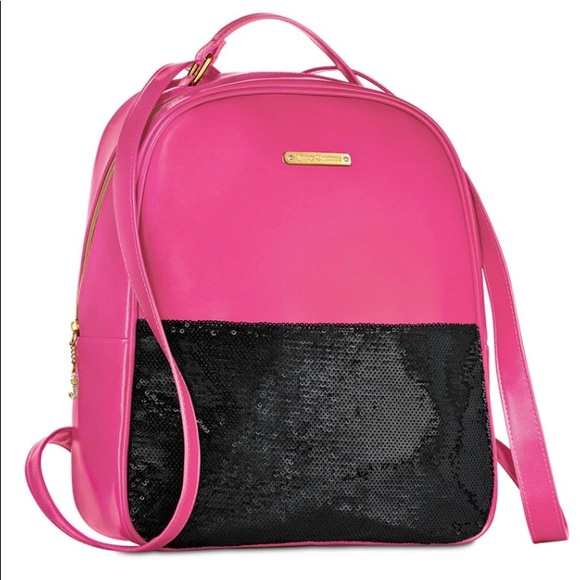 Juicy Couture Handbags - Juicy Couture 🎒 backpack in hot pink 💓sequin